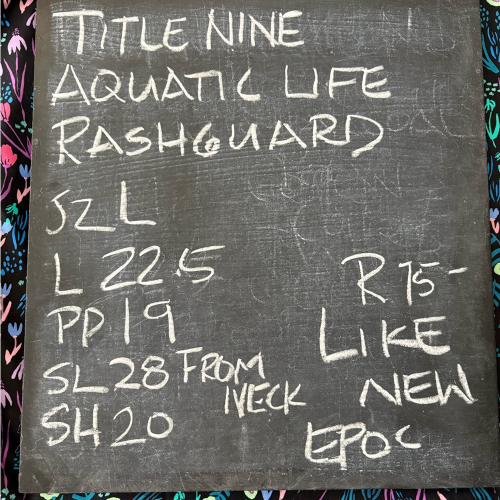 Title Nine Aquatic Life Rashguard - Picture 7 of 14